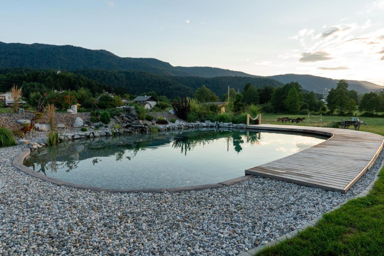Glamping Happiness With Natural Pool Ribnica Exteriér fotografie