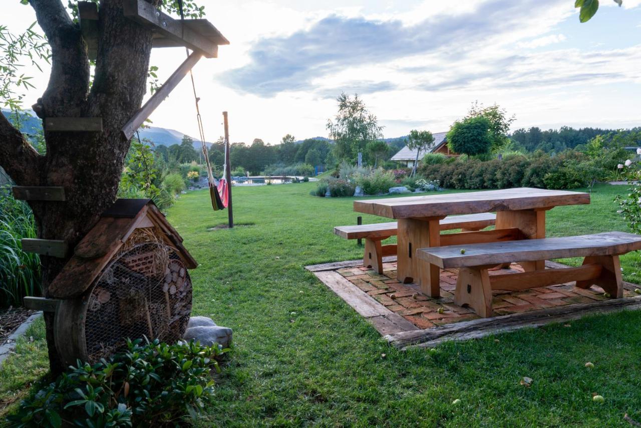 Glamping Happiness With Natural Pool Ribnica Exteriér fotografie