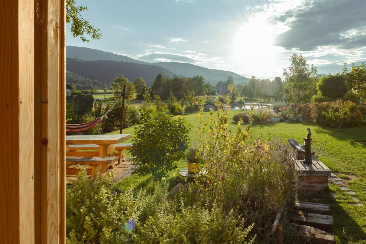 Glamping Happiness With Natural Pool Ribnica Exteriér fotografie