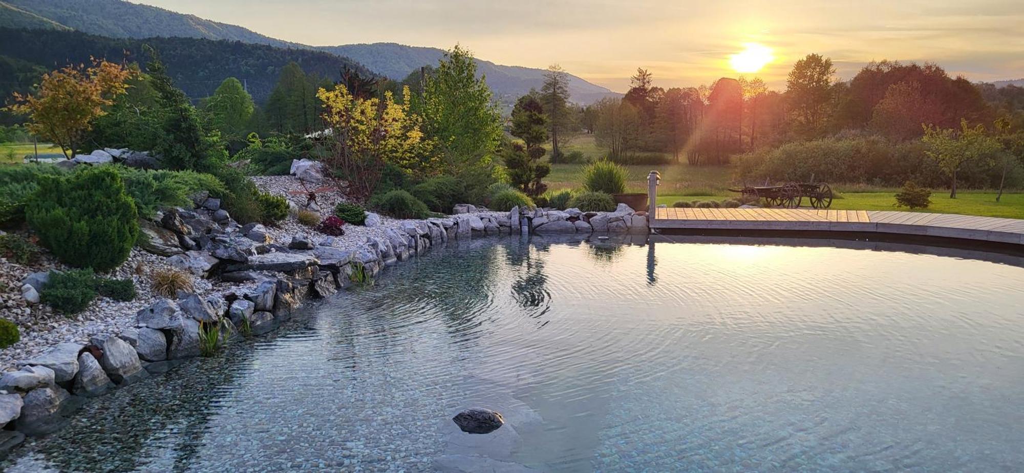 Glamping Happiness With Natural Pool Ribnica Exteriér fotografie